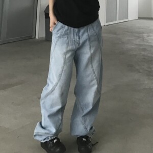 shun 세인트 라인 데님 팬츠